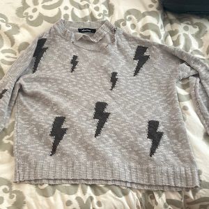 lighting built sweater
